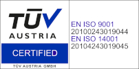 Logo certificació ISO 9001 i 14001