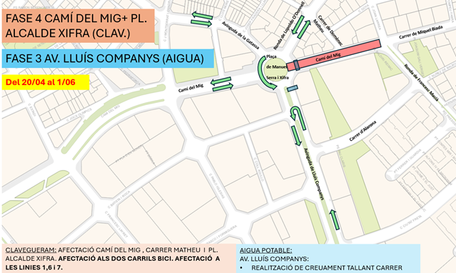 Planol del Camí del Mig