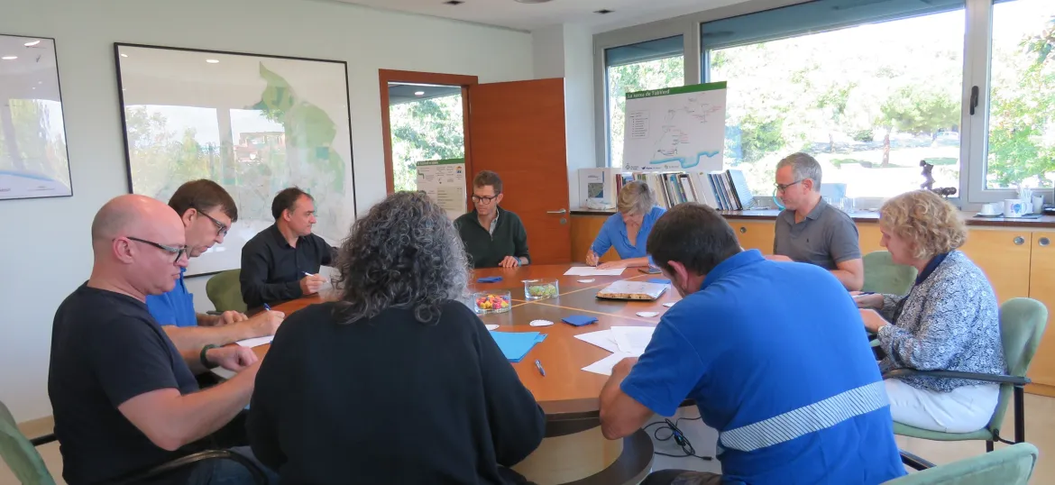 Signatura del nou conveni col·lectiu de treball d’Aigües de Mataró