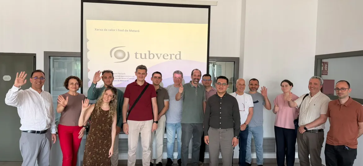 TubVerd va acollir una visita de l’Institut Català d’Energia amb una delegació de Turquia 