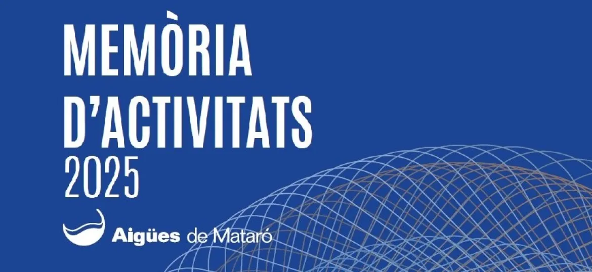 Portada de la Memòria 