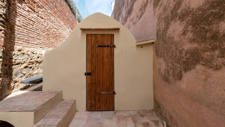 Entrada del repartidor de la Mina Trinxeria