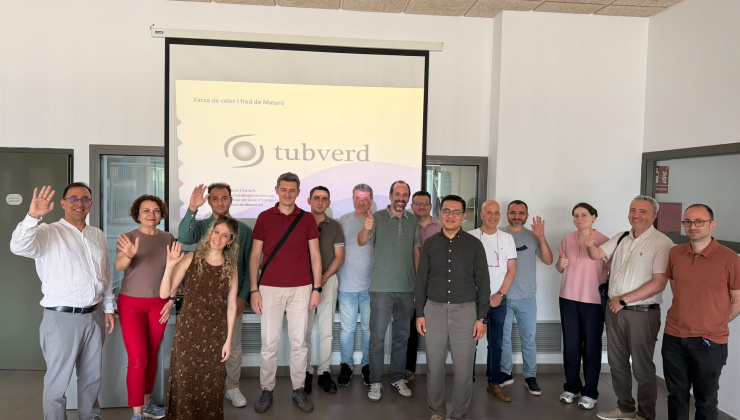 TubVerd va acollir una visita de l’Institut Català d’Energia amb una delegació de Turquia 